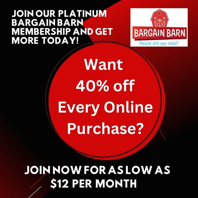Platinum Membership Bargain Barn