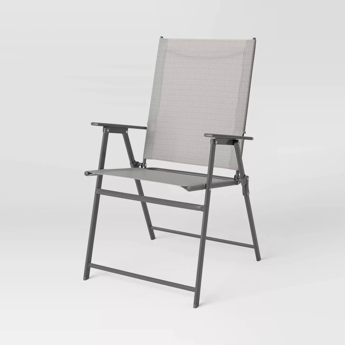 Sling Folding Patio Chair Tan Room Essentials™ Bargain Barn